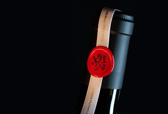 Wine resin ribbon